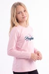 Kız Çocuk Yuvarlak Yakalı Baskı Detaylı Sweatshirt