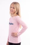 Kız Çocuk Yuvarlak Yakalı Baskı Detaylı Sweatshirt