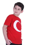 Kopya - Ay Yıldız Baskılı Atatürk Imzalı Unisexs T-shırt