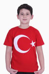 Kopya - Ay Yıldız Baskılı Atatürk Imzalı Unisexs T-shırt