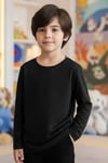 Modern & Trend Renklerde Yuvarlak Yaka Kız/Erkek Çocuk 5'li Sweatshirt