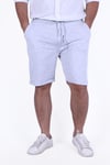 ÖRME KUMAŞ LASTİKLİ BEL DETAYLI (PANTALON GÖRÜNÜMLÜ) ERKEK ŞORT-BERMUDA
