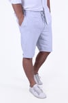 ÖRME KUMAŞ LASTİKLİ BEL DETAYLI (PANTALON GÖRÜNÜMLÜ) ERKEK ŞORT-BERMUDA