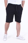 ÖRME KUMAŞ LASTİKLİ BEL DETAYLI (PANTALON GÖRÜNÜMLÜ) ERKEK ŞORT-BERMUDA
