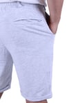 ÖRME KUMAŞ LASTİKLİ BEL DETAYLI (PANTALON GÖRÜNÜMLÜ) ERKEK ŞORT-BERMUDA