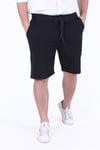 ÖRME KUMAŞ LASTİKLİ BEL DETAYLI (PANTALON GÖRÜNÜMLÜ) ERKEK ŞORT-BERMUDA