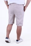 PİKE KUMAŞ LASTİKLİ BEL DETAYLI PANTALON GÖRÜNÜMLÜ ERKEK ŞORT-BERMUDA
