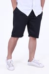 PİKE KUMAŞ LASTİKLİ BEL DETAYLI PANTALON GÖRÜNÜMLÜ ERKEK ŞORT-BERMUDA