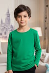 Spor & Günlük Renklerde Yuvarlak Yaka Kız/Erkek Çocuk 5'li Sweatshirt