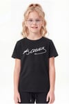 Tekli Atatürk, İmza ve Bayrak Baskı Temalı Kısa Kollu Unisex Çocuk Tişört