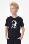 Tekli Atatürk, İmza ve Bayrak Baskı Temalı Kısa Kollu Unisex Çocuk Tişört