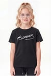 Tekli Atatürk, İmza ve Bayrak Baskı Temalı Kısa Kollu Unisex Çocuk Tişört