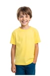Unisex 3 lü Çocuk Düz Basic Kısa Kollu T-Shirt