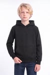 Unisex Çocuk 4'lü Basic Düz Kanguru Cepli Kapüşonlu Sweatshirt
