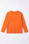 Unisex Çocuk 4'lü Basic Düz Renk Uzun Kollu Sweatshirt