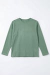 Unisex Çocuk 4'lü Basic Düz Renk Uzun Kollu Sweatshirt
