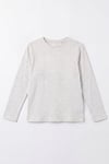 Unisex Çocuk 4'lü Basic Düz Renk Uzun Kollu Sweatshirt