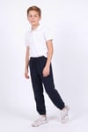 Unisex Çocuk Düz 3 İplik Çift Cepli Jogger Eşofman Altı