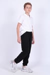 Unisex Çocuk Düz 3 İplik Çift Cepli Jogger Eşofman Altı