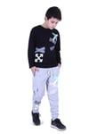 Uzun Kollu Off White X Yazı Baskılı Erkek Çocuk Alt-Üst Takım