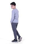 Uzun Kollu Off White X Yazı Baskılı Erkek Çocuk Alt-Üst Takım