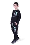 Uzun Kollu Off White X Yazı Baskılı Erkek Çocuk Alt-Üst Takım
