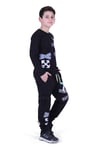 Uzun Kollu Off White X Yazı Baskılı Erkek Çocuk Alt-Üst Takım