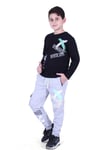 Uzun Kollu Off White X Yazı Baskılı Erkek Çocuk Alt-Üst Takım