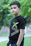 Yuvarlak Yaka Baskılı Sıfır Yaka T-shirt