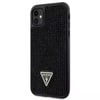 Guess iPhone 11 Uyumlu Kılıf GUESS Taş İşlemeli Tasarım Kapak GUHCN61HDGTPK