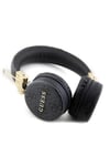 Guess Kulak Üstü Bluetooth Kulaklık Guess Lisanslı PU Deri Ayarlanabilir Tasarım Siyah GUBH704GENK