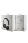 Guess Kulak Üstü Bluetooth Kulaklık Guess Lisanslı PU Deri Ayarlanabilir Tasarım Siyah GUBH704GENK