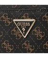 Guess MERIDIAN Logolu Omuz Çantası Kahverengi