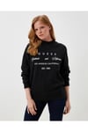 Kadın Sweatshirt Siyah