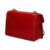 Love Moschino omuz çantası BORSA SHINY CROCO JC4384PP0LKJ0500