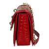 Love Moschino omuz çantası BORSA SHINY CROCO JC4384PP0LKJ0500