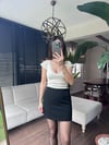 Basic Siyah Mini Etek