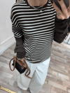 ÇİFT KOL KAHVERENGİ SWEAT