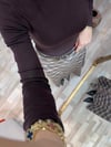 DİK YAKA ACI KAHVE BLUZ