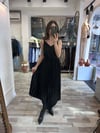 Fermuarlı Tişörtlü Saten Elbise