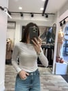 IŞILTI DOKULU BLUZ