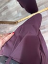 Mürdüm Tok Kumaş Palazzo Pantolon