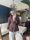 Omuz Hacim Vatkalı Vintage Ceket