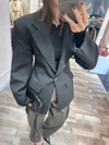 OMUZ HACİMLİ BLAZER