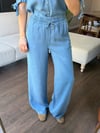 Orijinal Marka İnce Denim Tensel Pantolon
