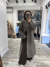 OVERSİZE BEDENLİ SİYAH KABAN