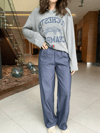PİLE DETAY PANTOLON