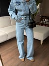Straıght Denim Tulum