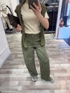 YEŞİL KARGO CEP JEAN