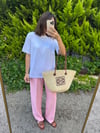 YÜKSEK  BEK PEMBE PANTOLON